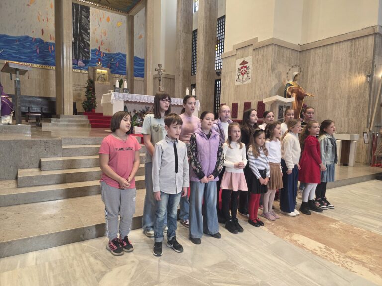 Koncert dječjeg zbora iz Šestina u našoj Bazilici