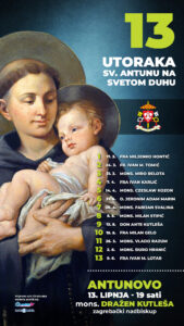 13 utoraka sv. Antunu na Svetom Duhu