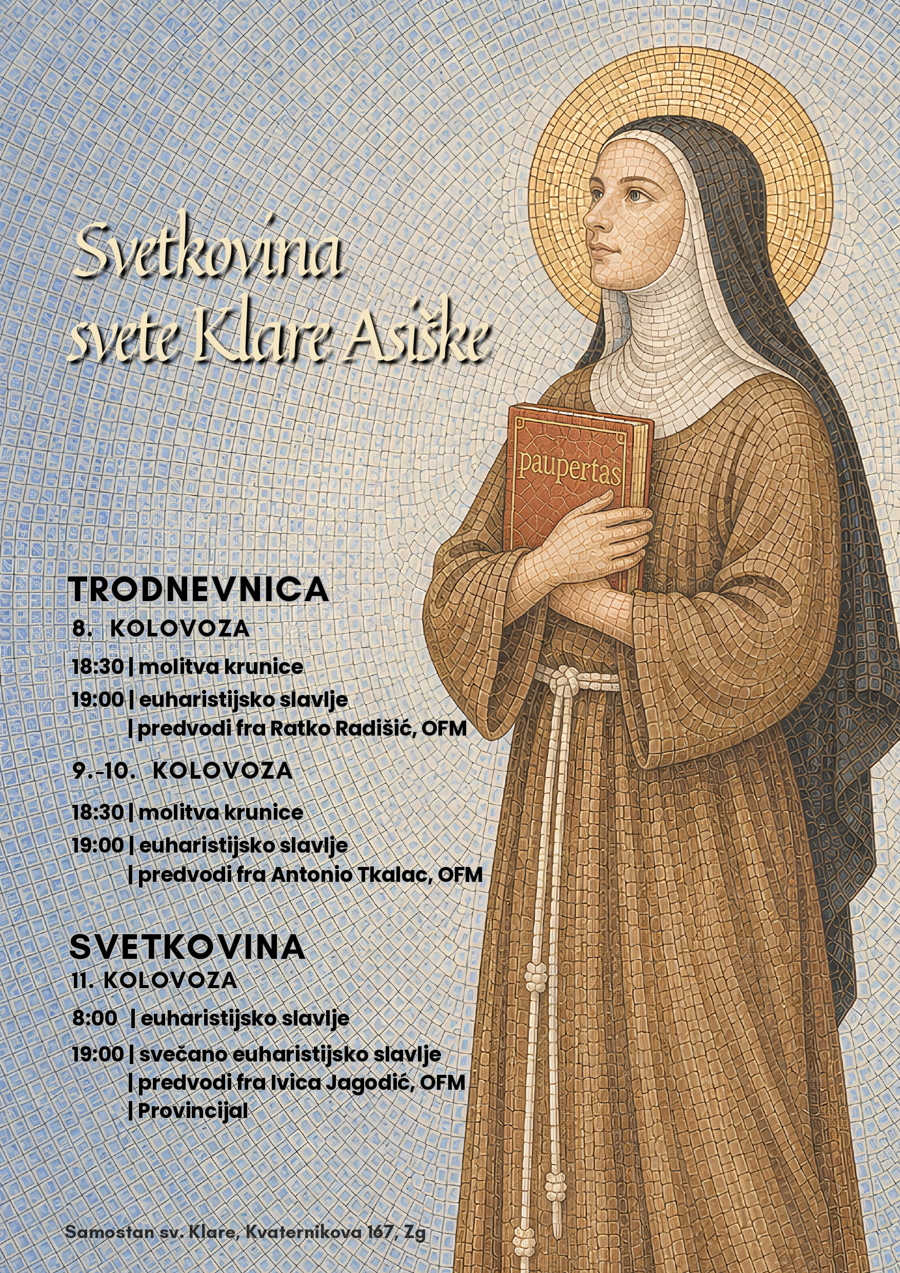 Svetkovina svete Klare Asiške