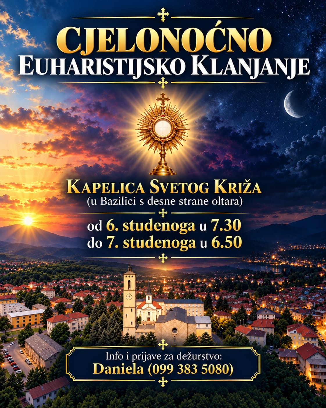 Cjelonoćno euharistijsko klanjanje